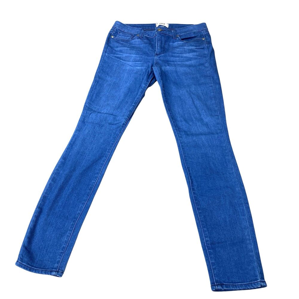PAIGE Verdugo Ultra Skinny Blue Jeans Pants‎ Women’s Size 30 Made in USA